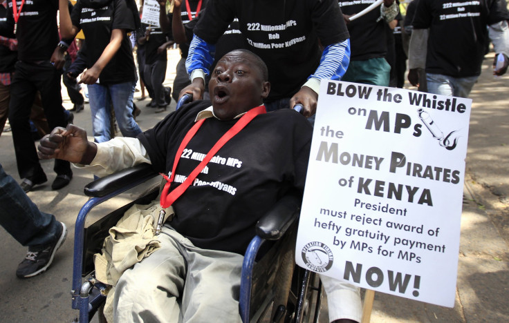 Kenyans protest MPs proposed salary increases