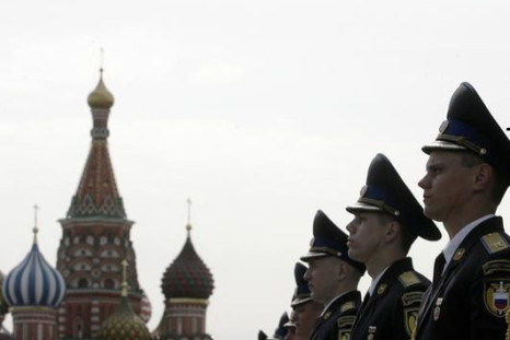 Moscow Red Square officers Getty 2