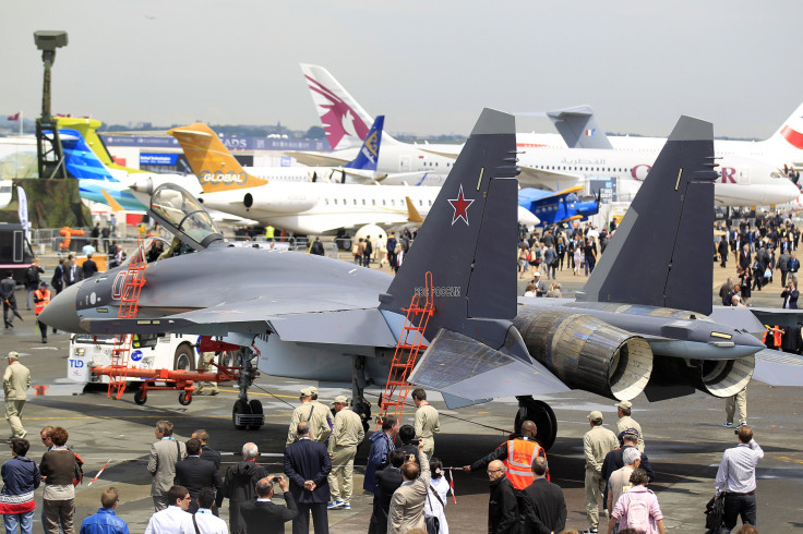 Sukhoi Su-35 Flanker-E on the ground