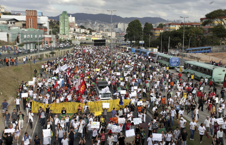Brazil Protests Belo Horizonte