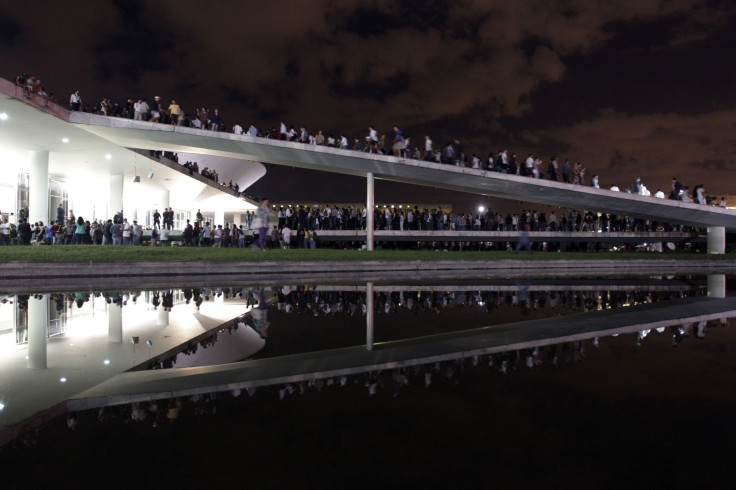 Brazil Protests Gathering