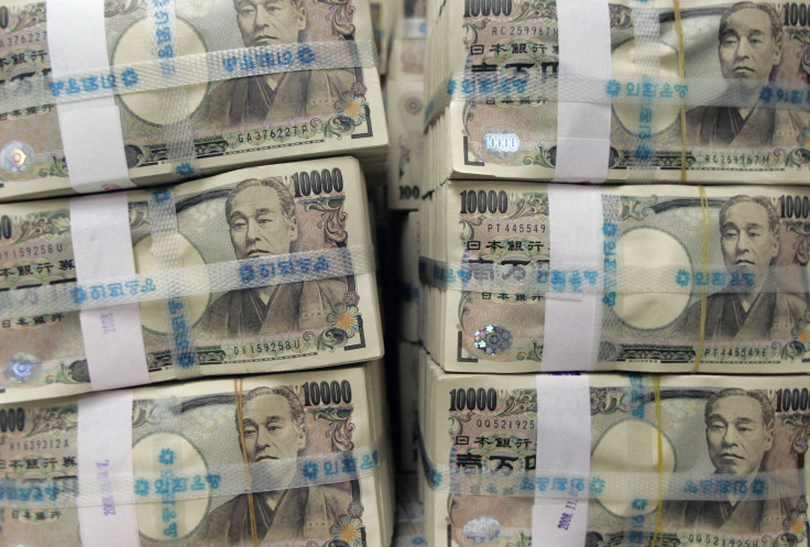 Japanese yen notes