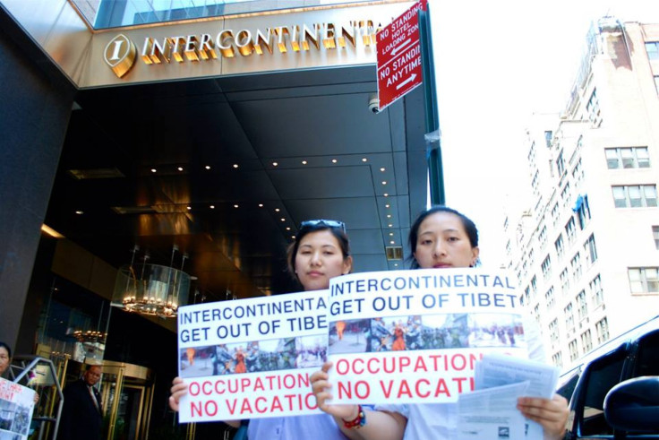 Students For A Free Tibet Protest