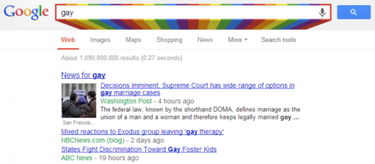 Gay Google 2013