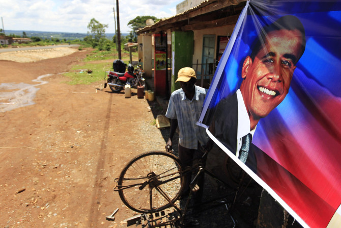 Obama Poster in Africa