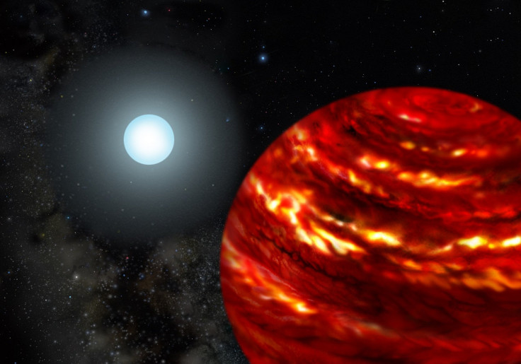 Gas Giant Exoplanet Illustration
