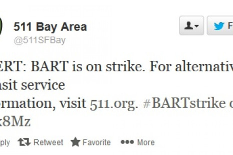 SF Bart Strike