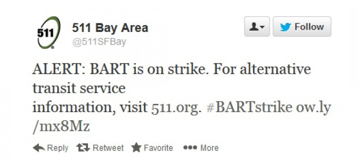 SF Bart Strike