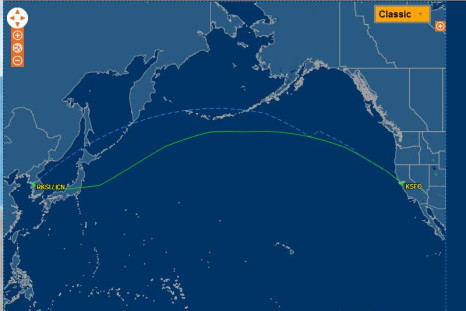 Asiana Airlines OZ214 Flight Path