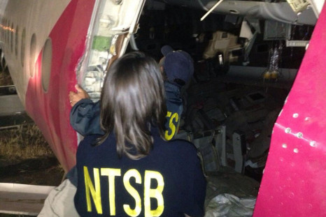 NTSB chief checks Asiana wreckage 