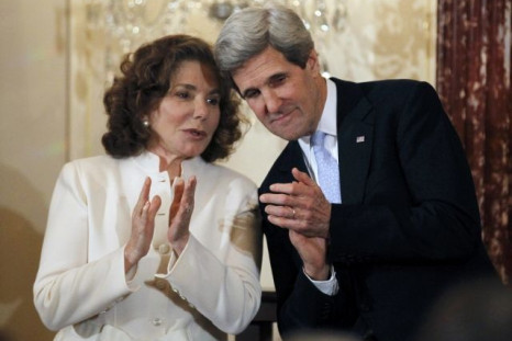 John Kerry and Teresa Heinz-Kerry