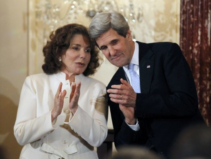 John Kerry and Teresa Heinz-Kerry