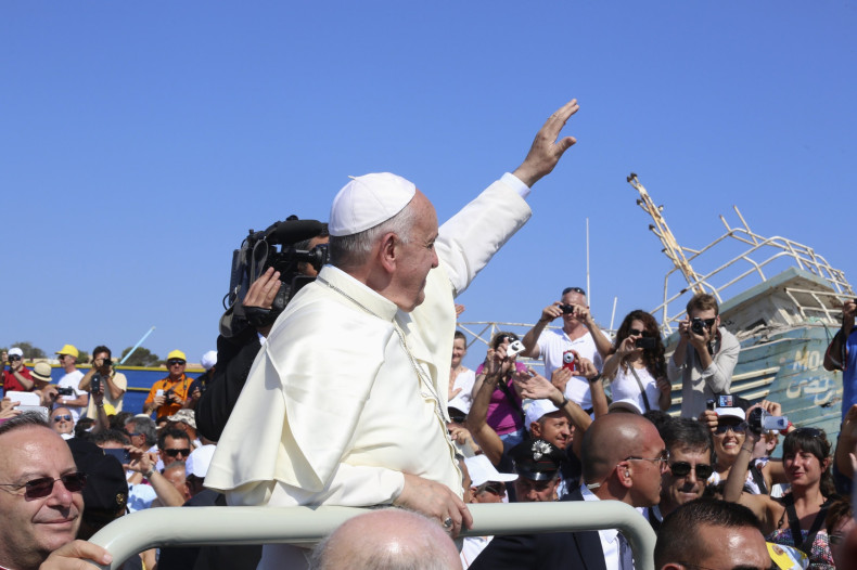 Pope Francis in Lampedusa