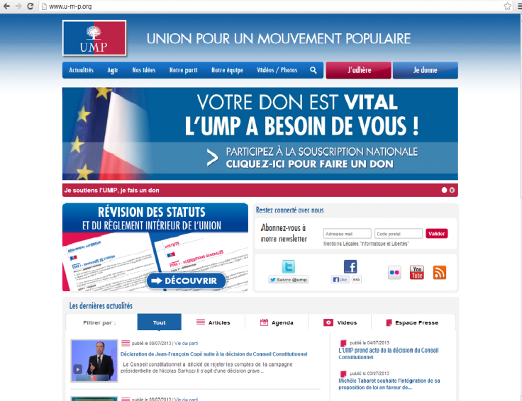UMP website