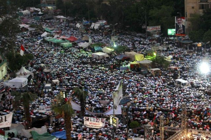 Morsi supporters in Cairo