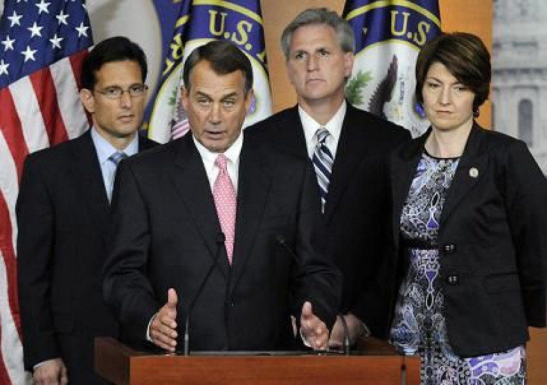 Boehner House GOP Caucus Aug 2011 2