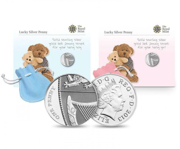 Royal Baby Silver Coin