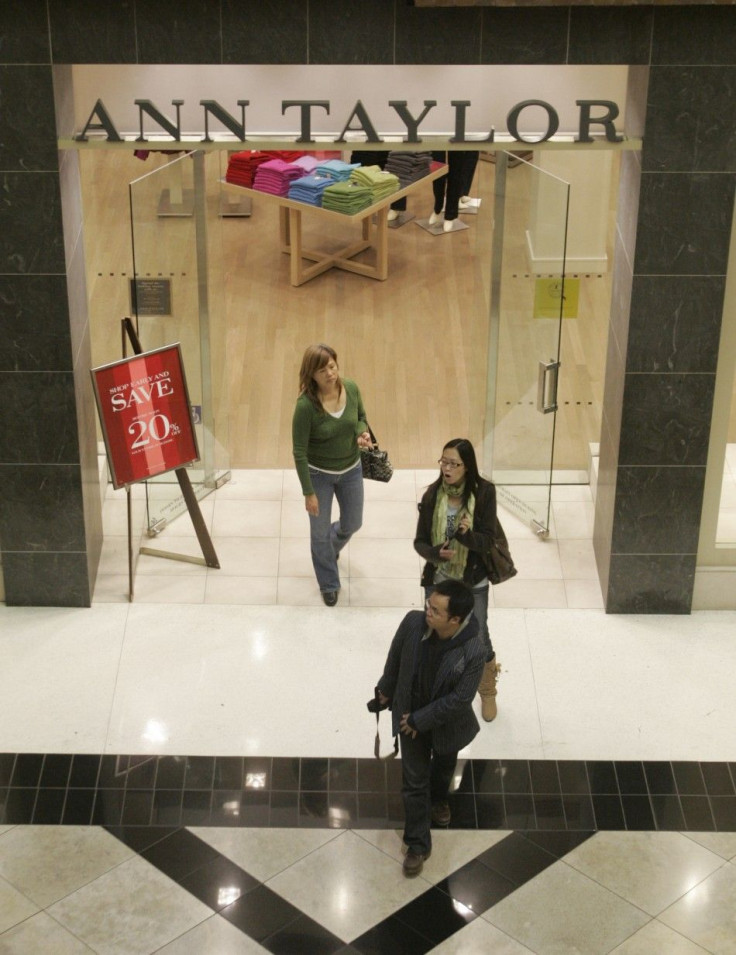Shares of retail companies such as Ann Taylor rose today on a positive retail report