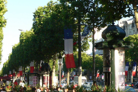 Champs-Elysees On Bastille Day