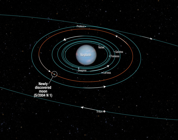 New Neptune Moon Orbit