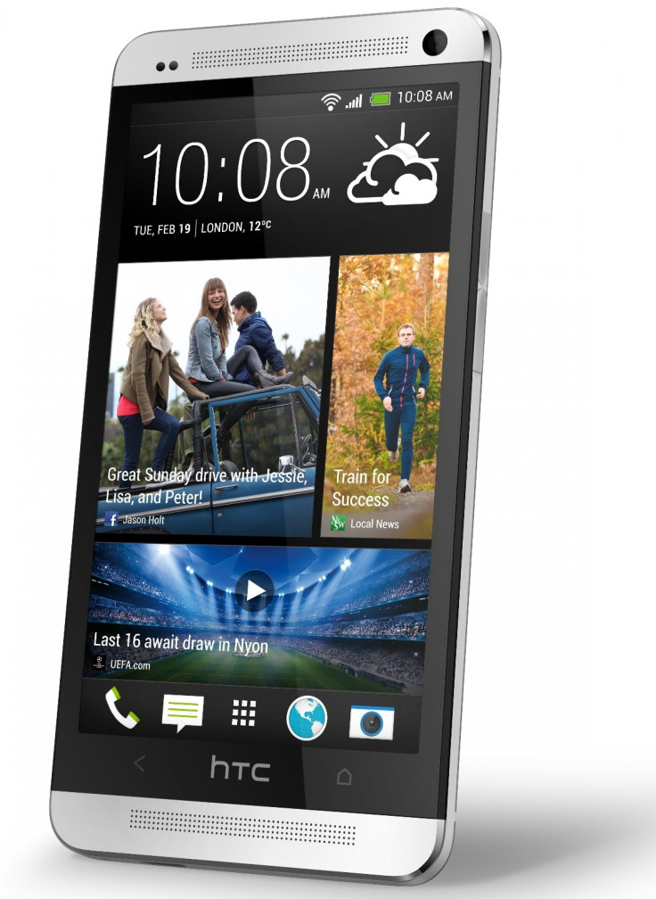 HTC One_Silver_Left