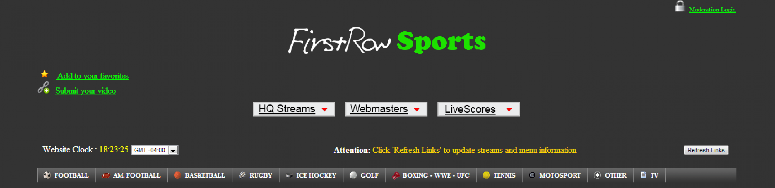 www firstrowsports net