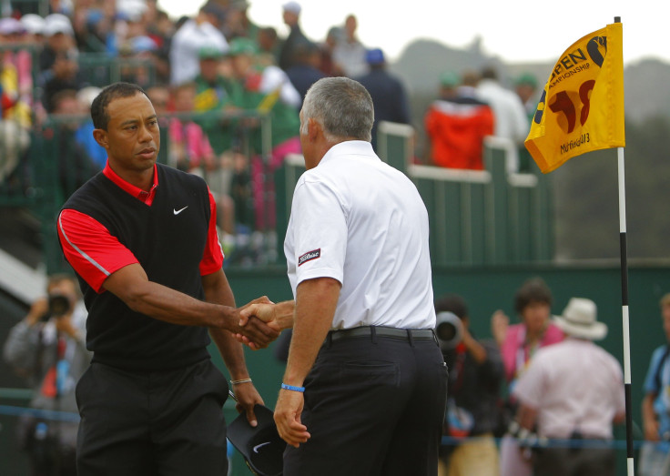 Tiger Woods and Steve Williams