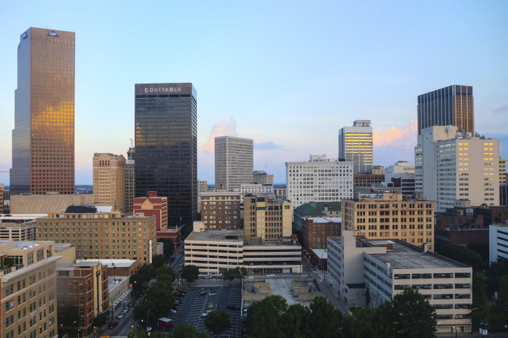 Atlanta skyline downtown 2013