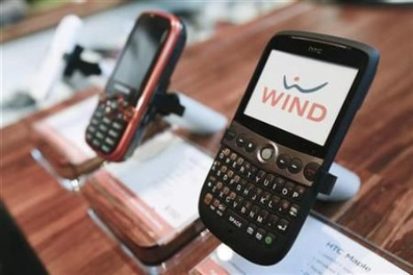WIND Mobile cell phones are displayed at a retail store before the official launch of WIND Mobile, a new cellular service for the Canadian market, in Toronto