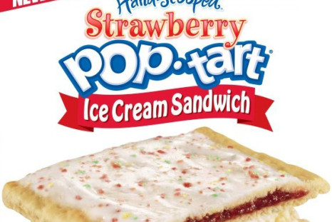 Strawberry Pop-Tart Ice Cream Sandwich