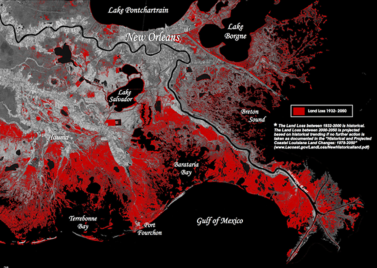 Coastal Louisiana Erosion