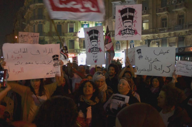 Women protesters