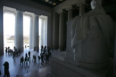 Lincoln Memorial Vandalized
