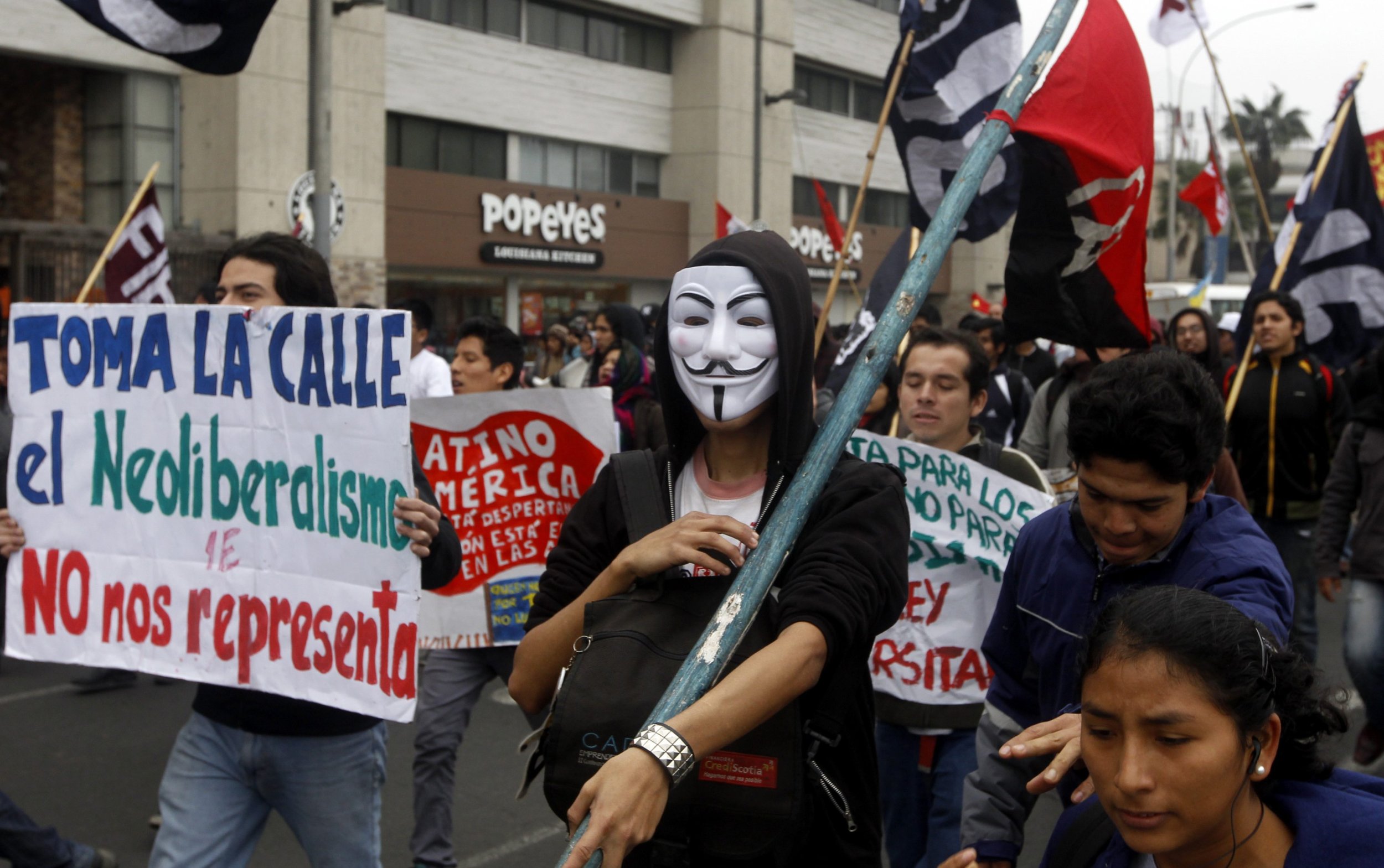 Peru Protests Go Viral As President Ollanta Humala Celebrates 2 Years ...