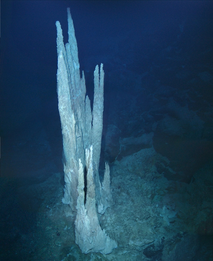 Alkaline hydrothermal vents