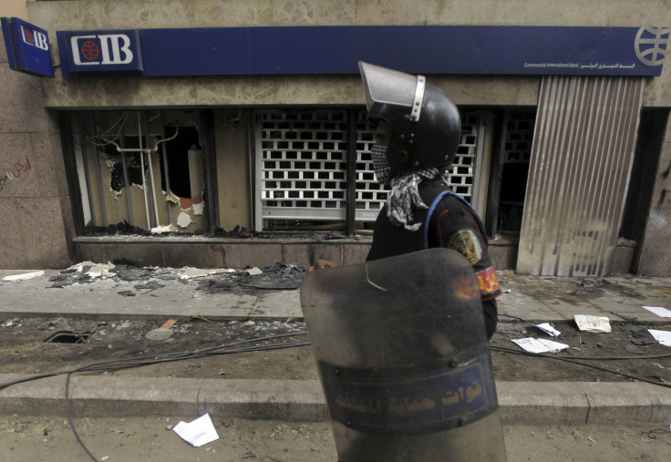 Broken cash machines in Egypt