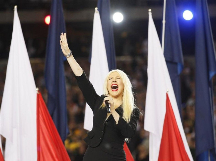 After Super Bowl embarrassment, Christina Aguilera gets shot at national redemption