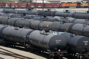Oil Railcars Chevron Calif 2013 Getty Image