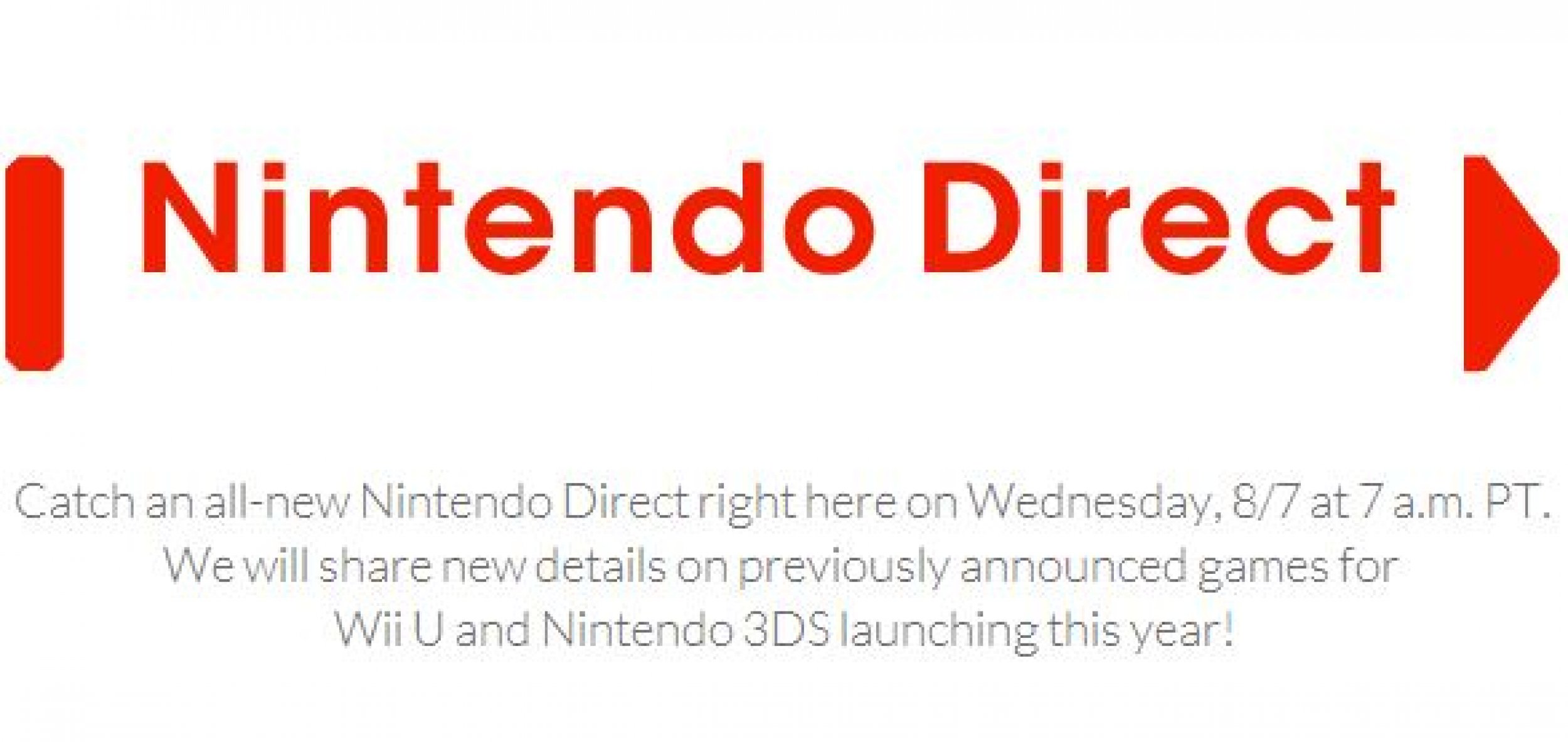 Nintendo Live Stream Watch The Nintendo Direct Live Stream Here