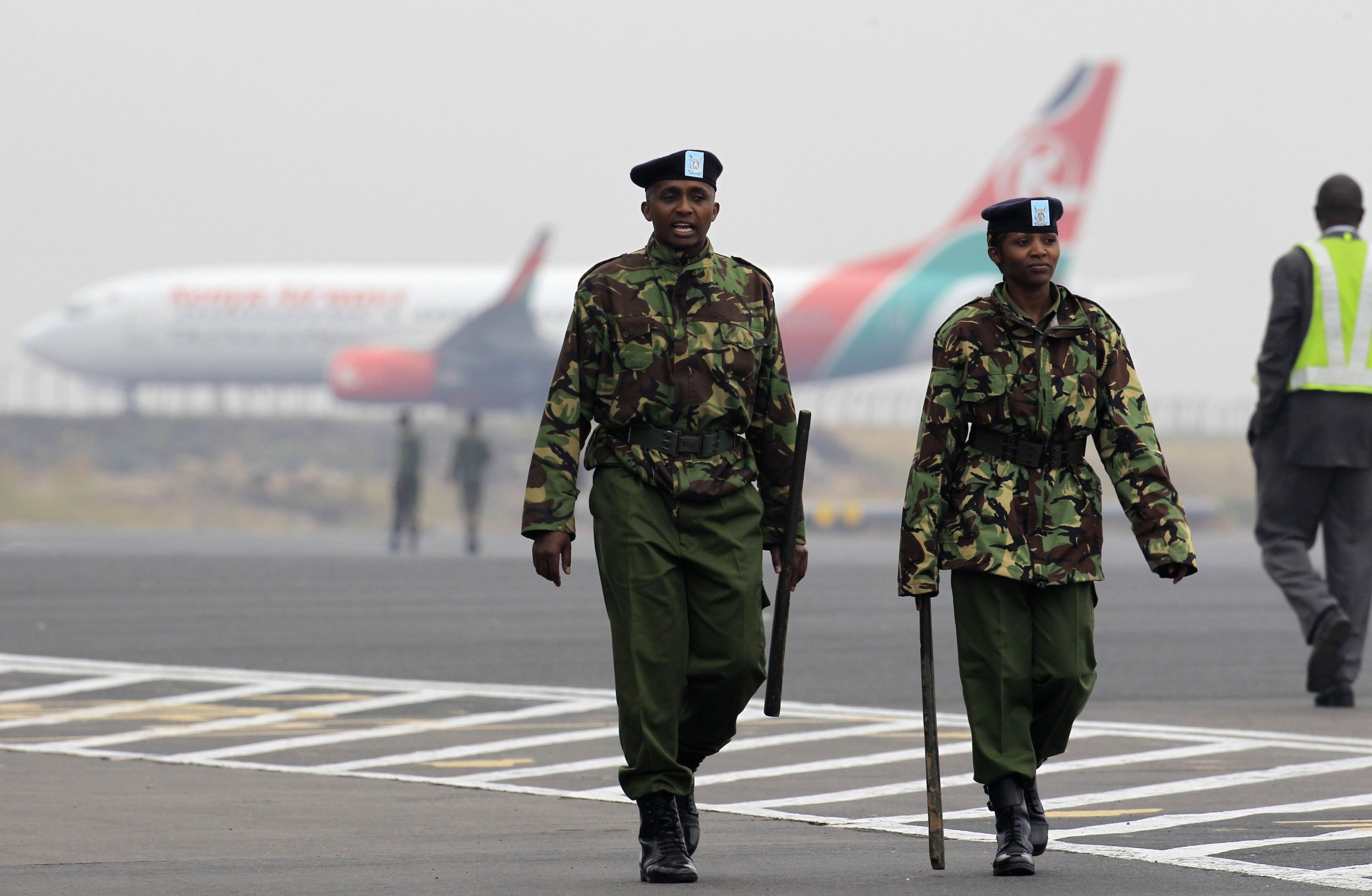 2013-08-07 Nairobi Airport Fire- Aircraft Grounded