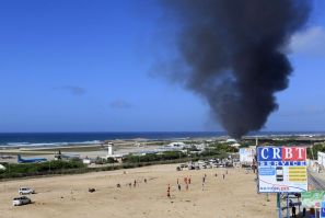 Plane crash in Mogadishu, Somalia