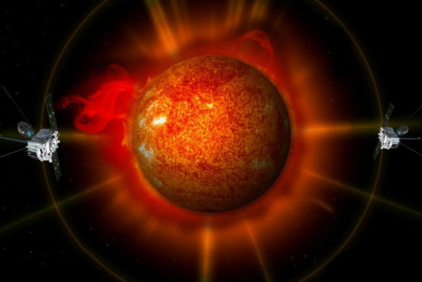 The Twin STEREO Spacecraft Observes a Violent Sun