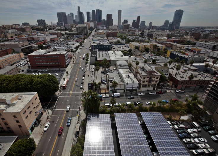 Solar panels California 2011