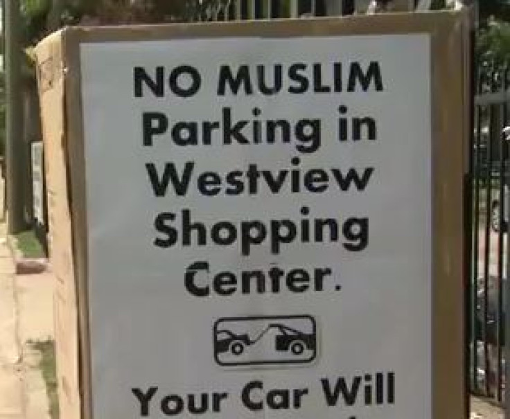 No Muslim Parking