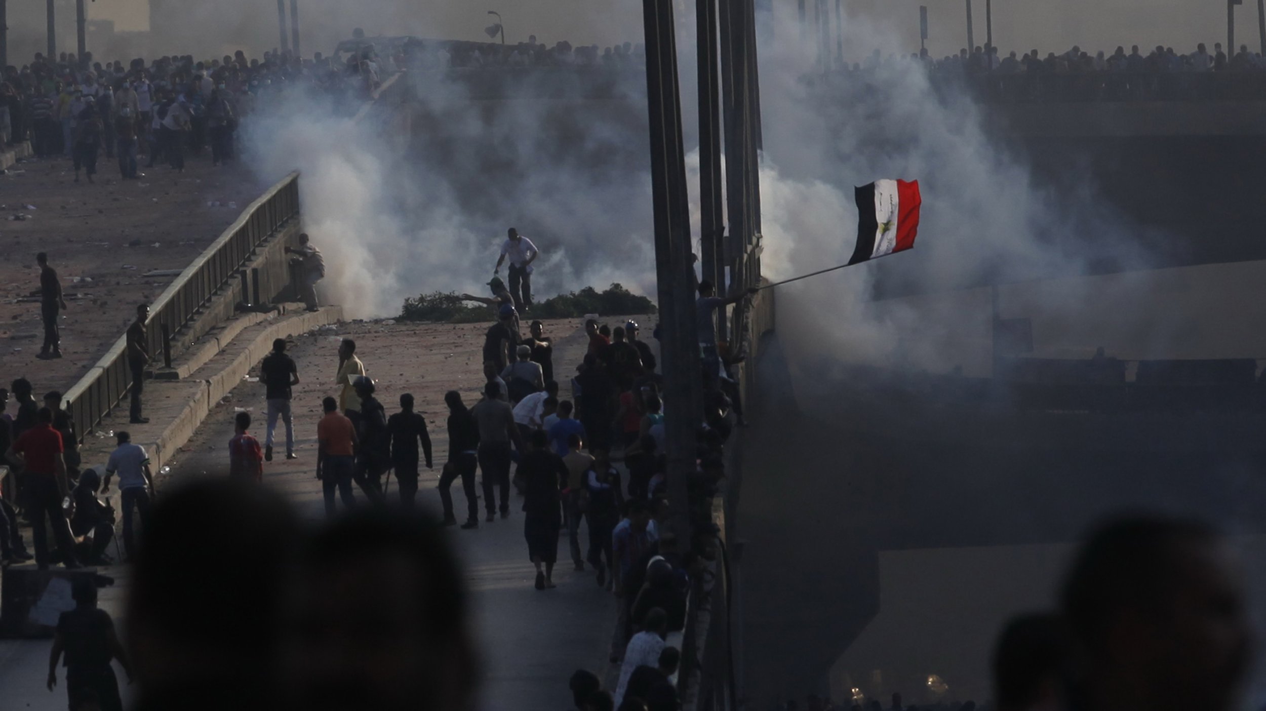 Tear Gas Morsi 1