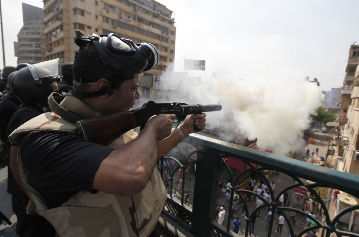 egypt tear gas