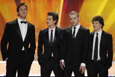 Cast of &quot;The Social Network&quot; introduce a clip at the 17th annual Screen Actors Guild Awards in Los Angeles