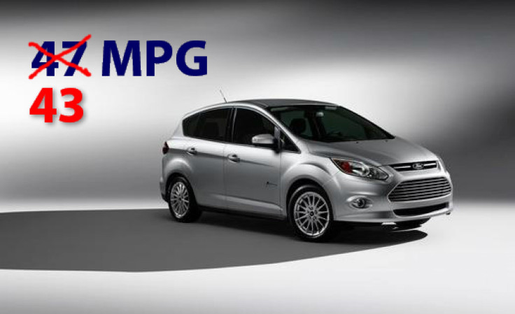 2013 Ford C-Max Fuel Economy Adjustment