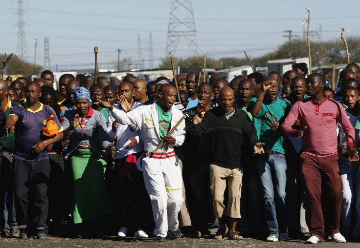 Marikana South Africa Aug 2012
