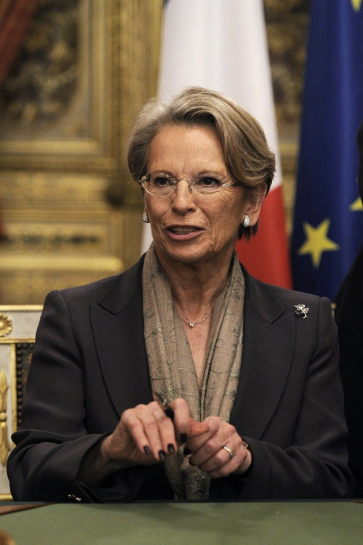 French Foreign Affairs Minister Michele Alliot-Marie